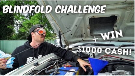 Service Blindfold challenge: Win $1000 cash.